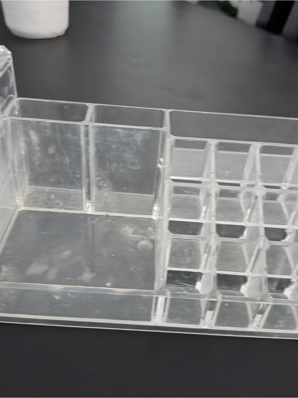Set of 3 Transparent Acrylic Jewelry Box 5 Drawers Storage and Organizer